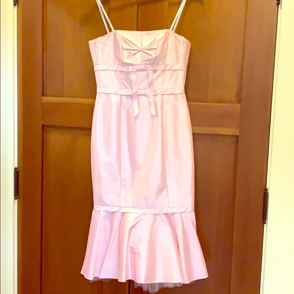 Silk cocktail dress